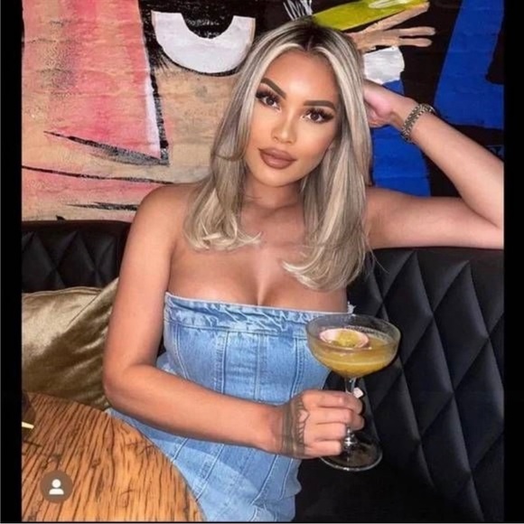 NWT Zara Denim Mini Dress - Picture 10 of 17